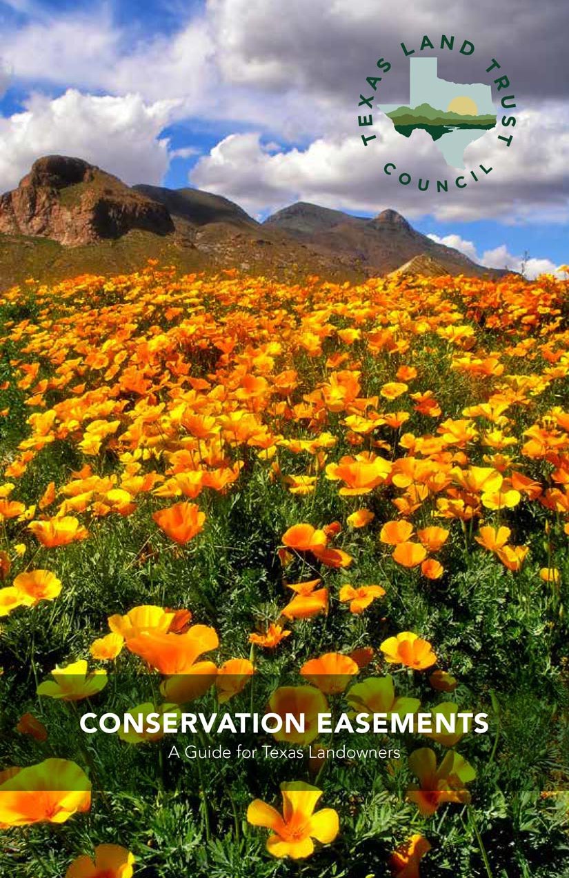 Conservation Easements Guidebook Texas Land Trust Council